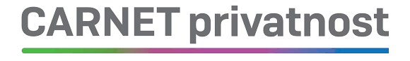 CARNET privatnost