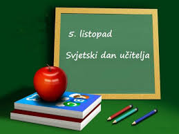 Svim učiteljicama/ima čestitamo Svjetski dan učitelja 5.10.2025.