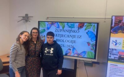 Održano županijsko natjecanje iz biologije – uspjesi naših učenika!