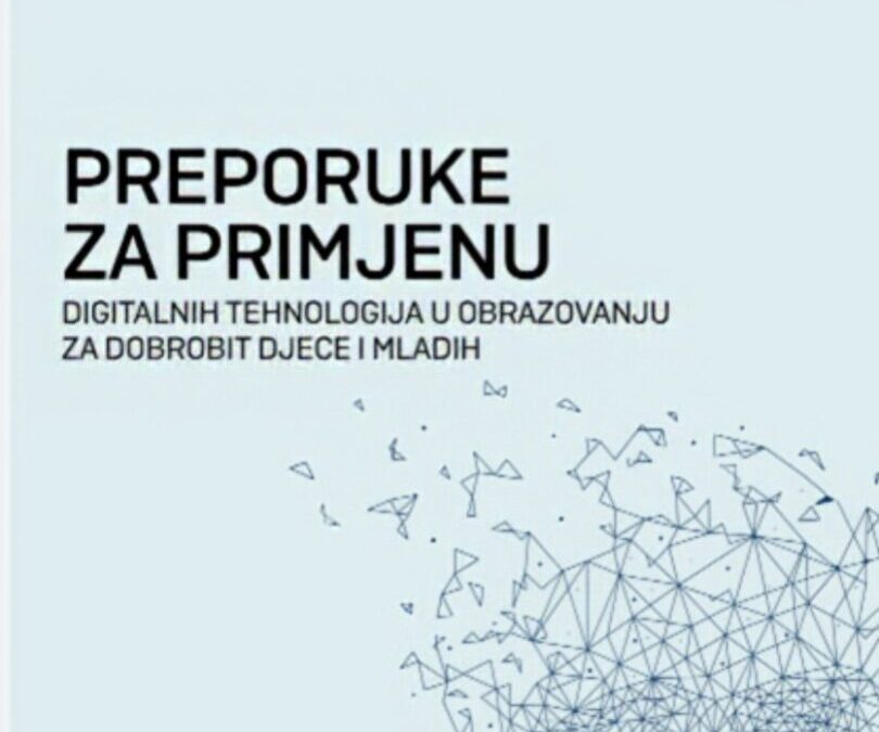 Preporuke za primjenu digitalnih tehnologija i alata umjetne inteligencije u obrazovanju