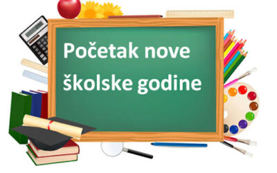 Početak nove školske godine 2026./2027.