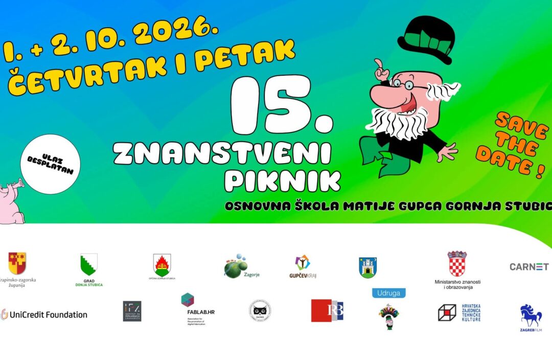 Ove godine ide 15-ti jubilarni Znanstveni piknik